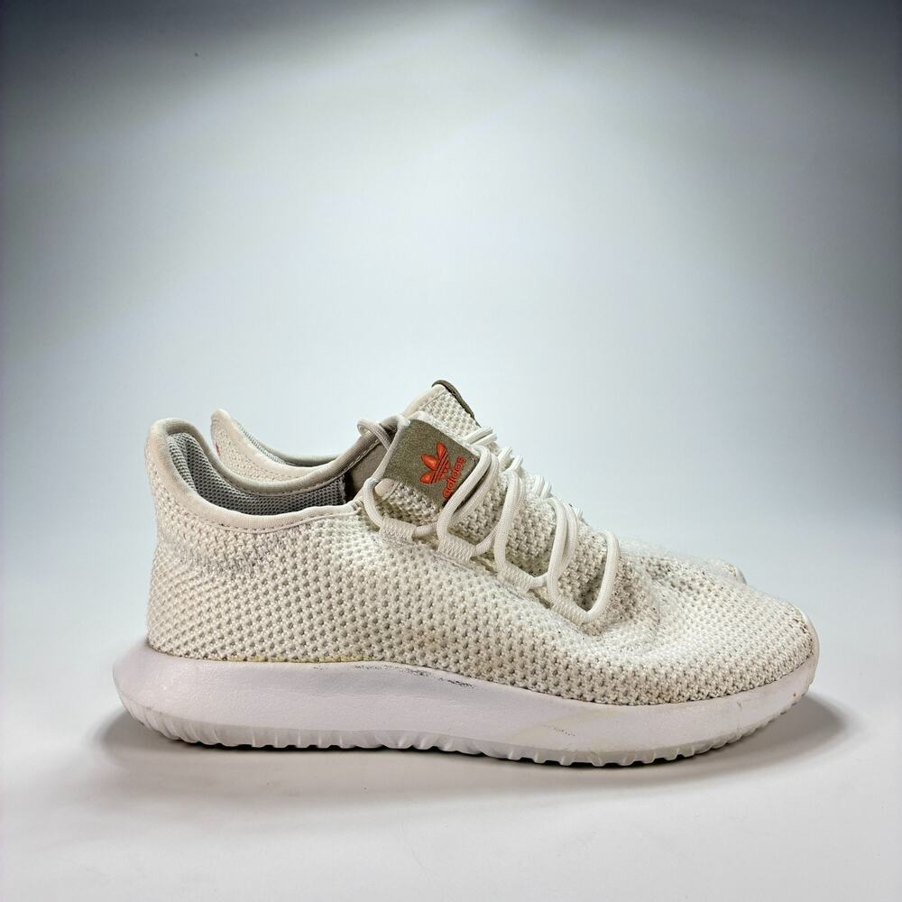 Adidas Tubular Shadow White Knit Sneakers Athletic Shoes AC8334 Women’s Size 7
